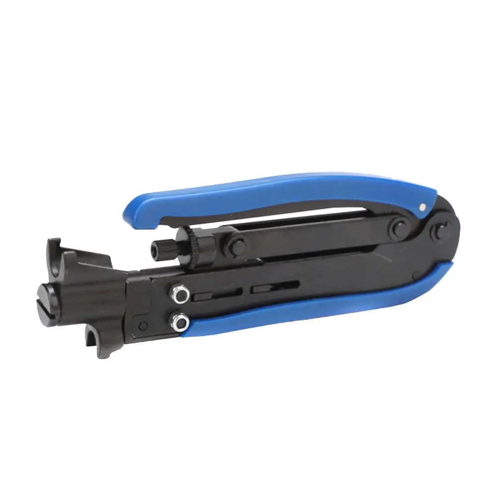 Coaxial Cable Crimper Compression Tool Wire Crimper Plier Crimping Tool For RG59 RG6 RG11 Cable F Coaxial Connectors Cable