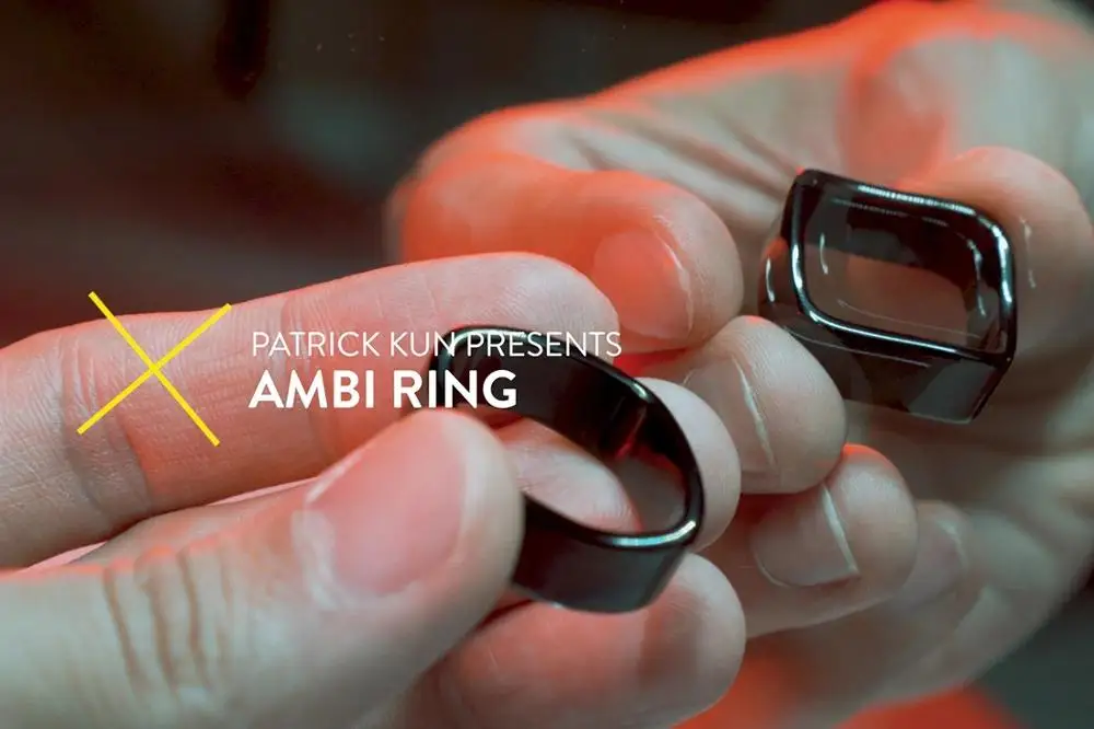 Ambi Ring by Patrick Kun (Ring Illusion) Magic Tricks Magicians Magia Close Up props Gimmicks Mentalism | Игрушки и хобби