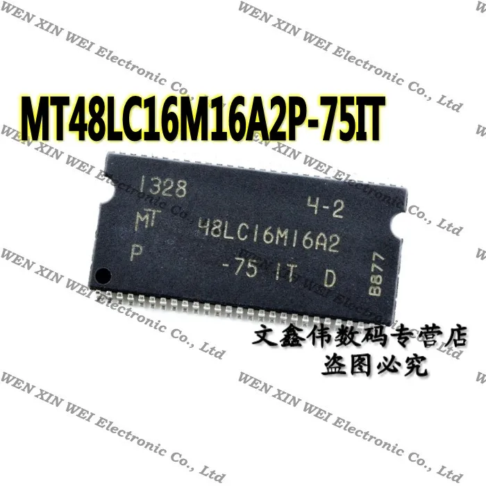 10 шт. новые оригинальные MT48LC16M16A2P-75IT 48LC16M16A2 TSOP48