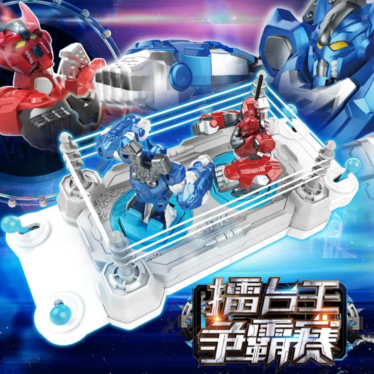 

Long Xiang Ring King Competition Children Parent And Child Battle Educational Toy Desktop Interactive Game Double Hit Robot