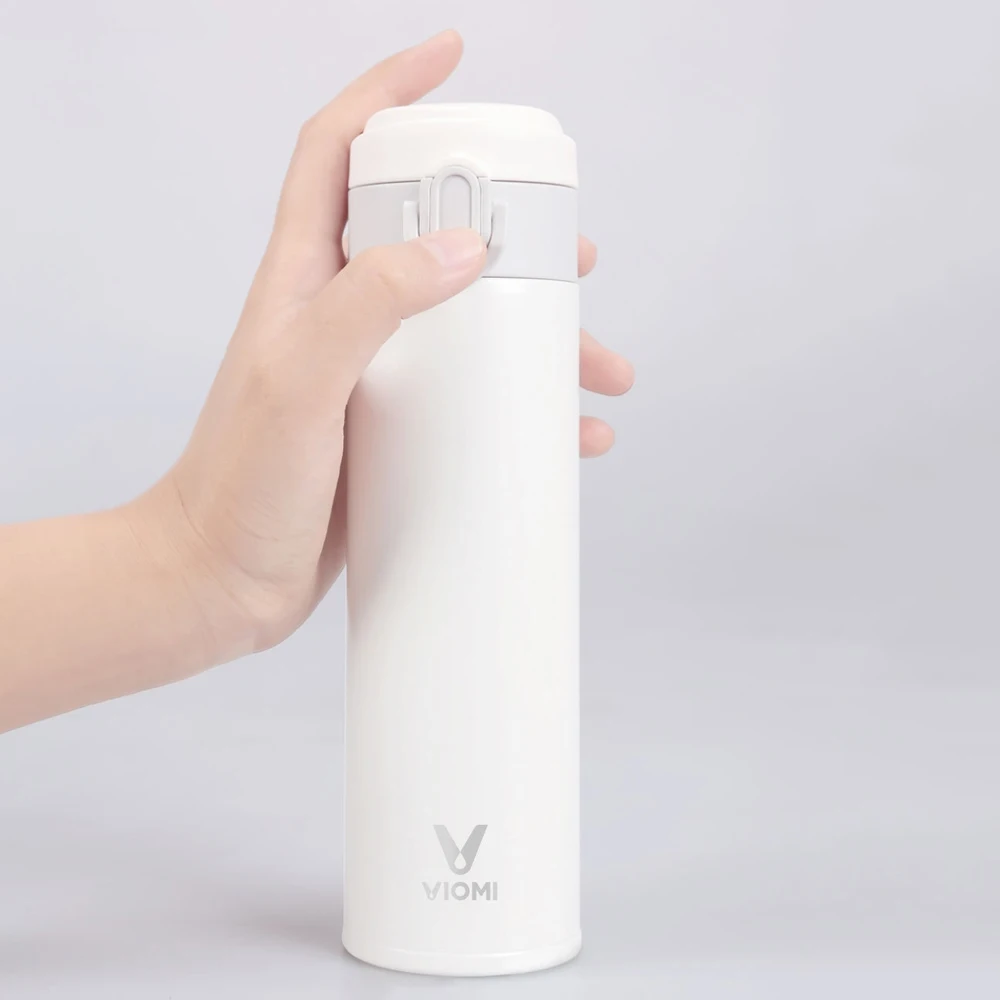 Xiao mi jia VIO mi, термос mi Cup, вакуумная «Умная» бутылка из нержавеющей стали, 24 часа, колба, термос для воды, с одной стороны, Вкл/закрыт
