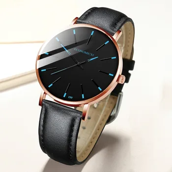 

GENEVA Men Watch Men Military Leather Sport Quartz Wrist Watch Business Male Clock Relogio Masculino erkek kol saati 2020 New
