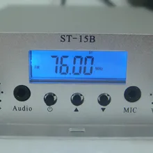 76-113 МГц 15 Вт стерео радио вещания передатчик Радио передатчик