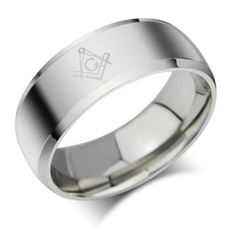 Masonic Rings Titanium Ring Men Stainless Steel Jewelry for Women Men Gift for stainless steel ring,finger ring,jewelry accessories