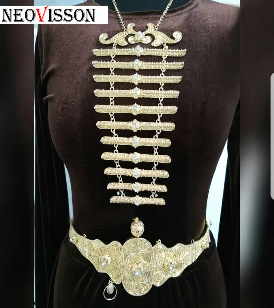 NEOVISSON подгонянное Европейское свадебное платье металлическая нагрудная табличка под пояс золотого и серебряного цвета традиционные европейские украшения для тела