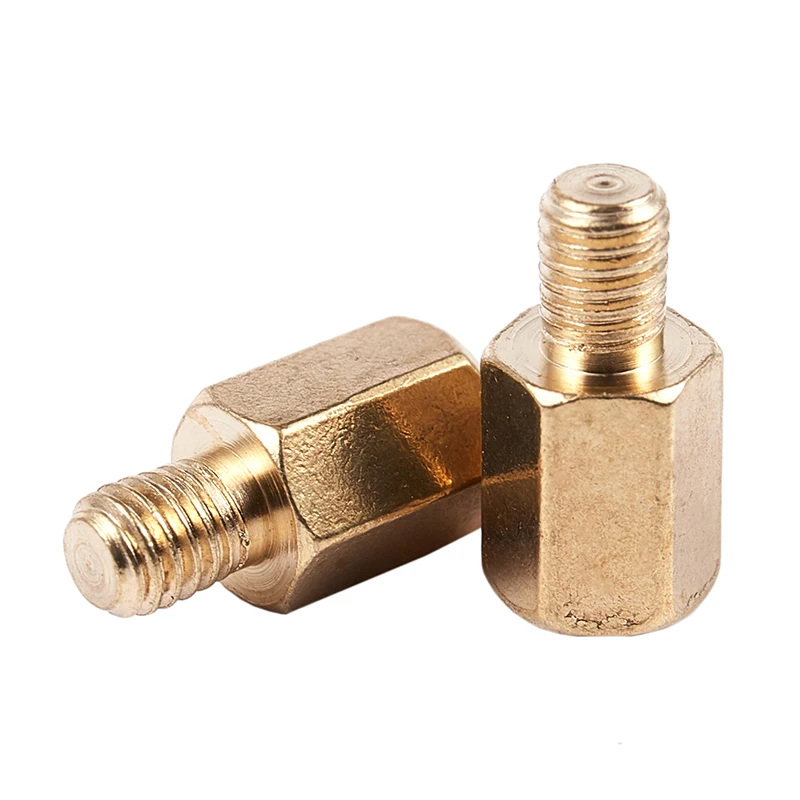Горячая 3C-10 шт PC PCB Материнская плата латунь противостояние шестиугольная прокладка/шайба M3 6+ 4 мм