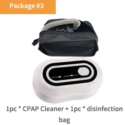 CPAP Cleaner Battery Portable CPAP Disinfector Respirator Sanitizer Ozone Sterilizer Apnea OSAHS OSAS Anti Snoring Ventilator - Цвет: 121.50