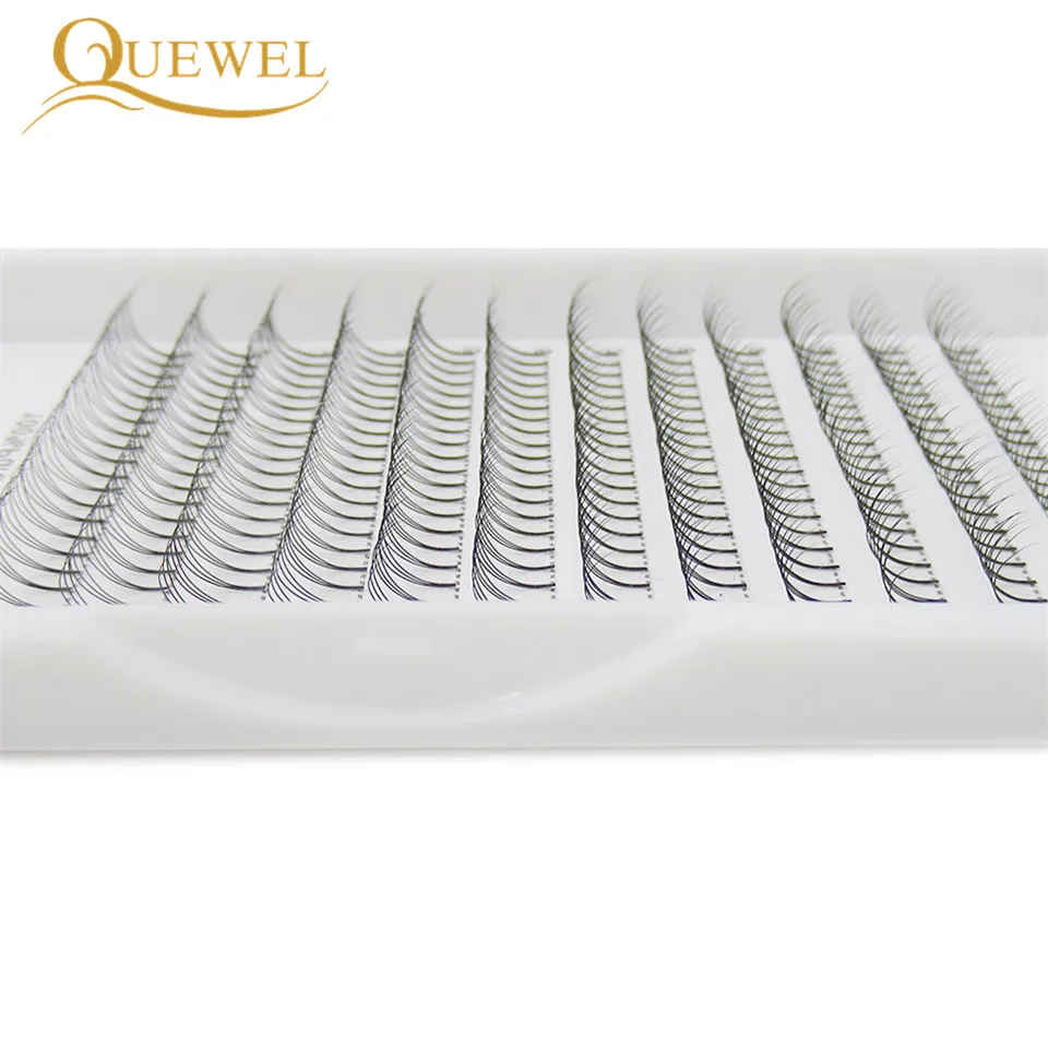 Объемные веера для наращивания ресниц с коротким стержнем C/D Curl Lashes Макияж Профессиональный удобный Профессиональный рулон ресниц