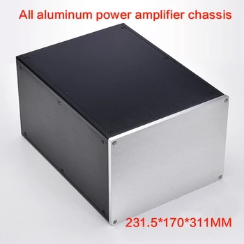 

All Aluminum Power Amplifier Chassis DIY Multi-purpose Case Amplifier Shell Audio Enclosure Power Supply Box 231.5*170*311MM