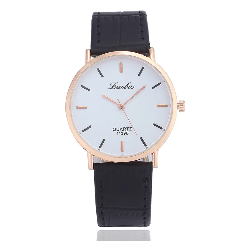 

New Style Bamboo Joint Leather Belt Simple Style Classic Article Ding Measuring Couples Business Casual Fashion Quartz Watch