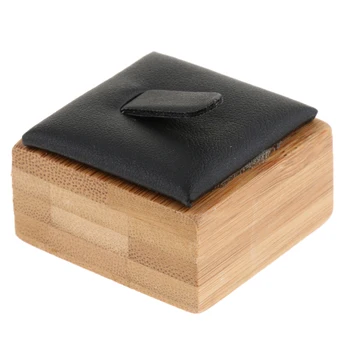 

Solid Wooden Bracelet Display Holder w/ Microfiber&Velevt Bangle Ring Display Props
