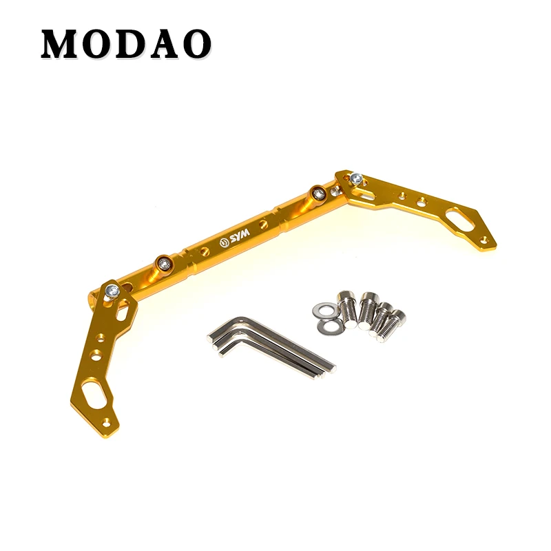 

For SYM FIDDLEIII FIDDLE3 fiddle 3 sym Motorcycle CNC aluminum alloy handlebar balance bar handlebar fixing parts With logo