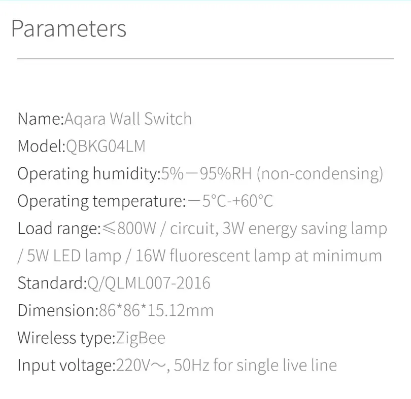 Настенный выключатель mi jia Aqara, умный светильник с дистанционным управлением, нулевая линия ZigBee для Xiaomi mi, дома, Apple, Homekit