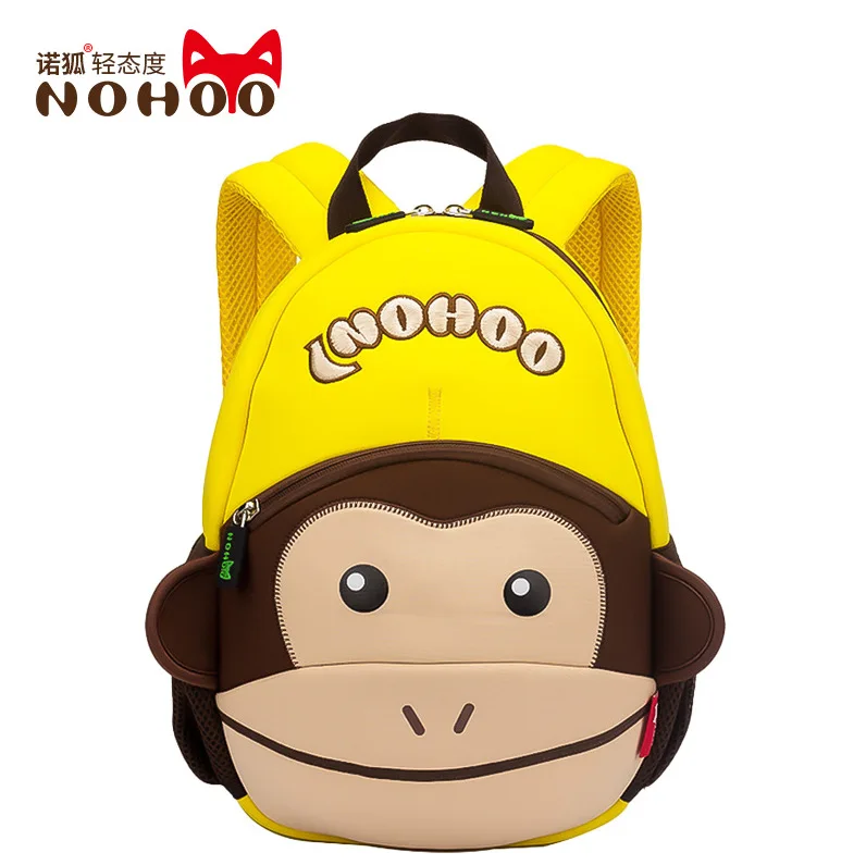 

NOHOO Cartoon Bag Young STUDENT'S CHILDREN'S Rucksack Baby Nursery Backpack 2-3-6-Year-Old Infants School Bag