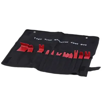 

Car Cd Audio Red Disassembly Tool Set Audio Tool Seesaw Interior Control 11pcs Essential Accessories
