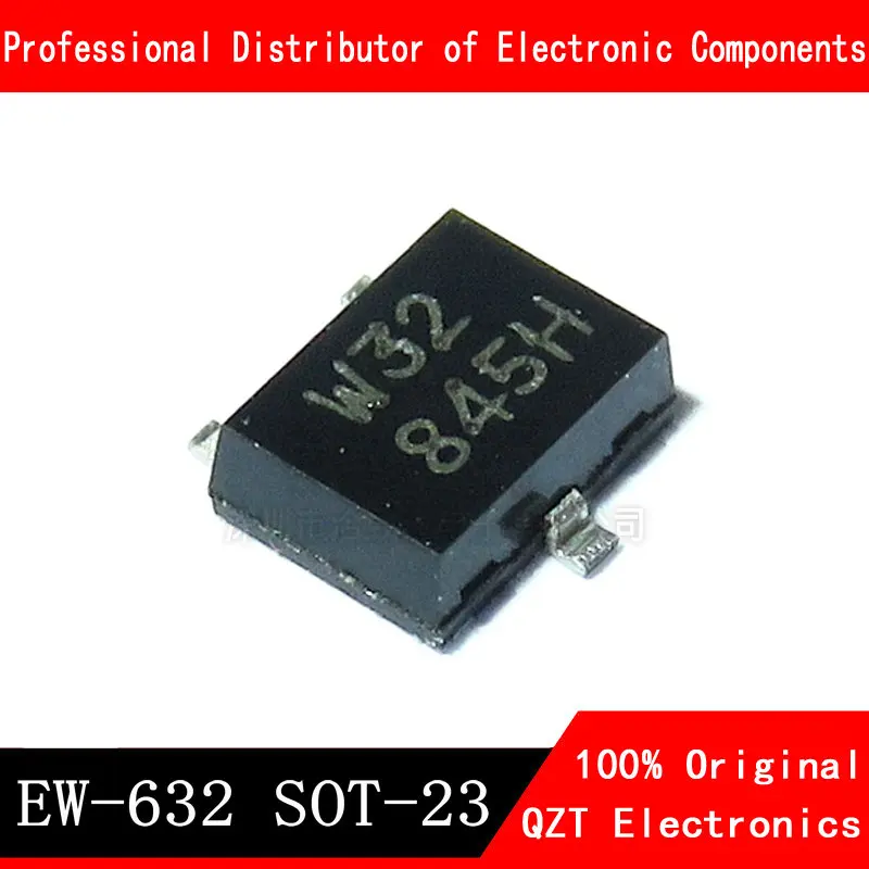 10pcs/lot EW-632 EW632 W32 AKE SOT-23 new original In Stock 20pcs lot original esda14v2l new el15 esd diode sot 23 in stock