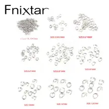 Fnixtar 100 шт./лот 0 6*3 мм 5*3 5 6*4 8*4/5/6 1*6/7 1 2*7 стального цвета из