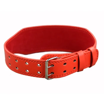 

Sports PU Leather Weightlifting Belt Gym Fitness Dumbbell Barbell Powerlifting Back Support Power Training Weight Lifting Belt