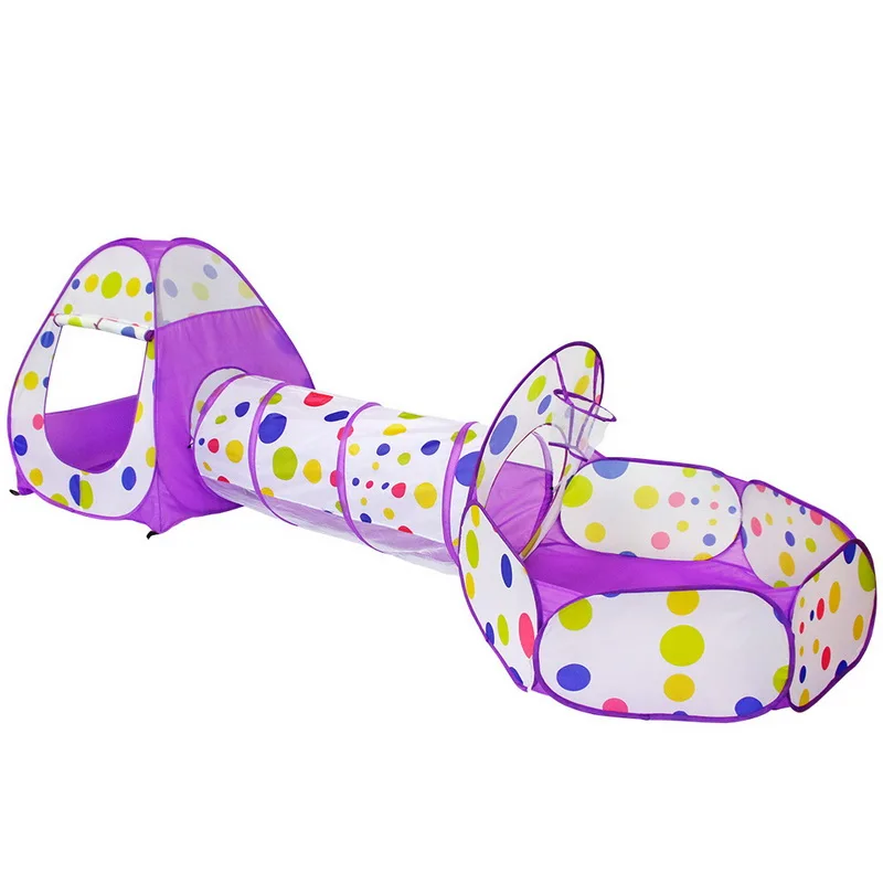 CYSINCOS цветная игрушка для ползания, туннель для детей на открытом воздухе и в помещении, детские игры для ползания в палатку - Цвет: Style 13