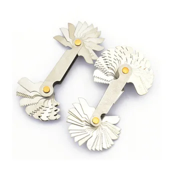 

Tooth gauge Standard Tooth gauge Standard Thread template Thread gauge Measuring threads