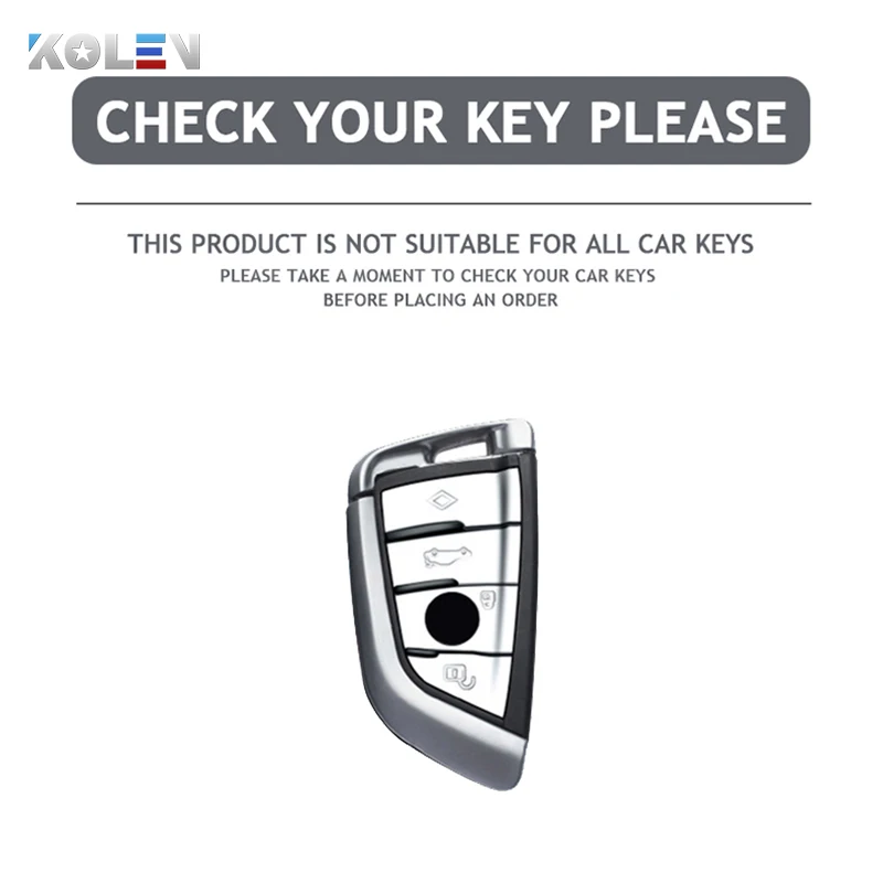 Key Case TPU Car Remote Key Cover Shell Fob For BMW X1 X3 X5 X6 X7 1 3 5 6 7 Series G20 G30 G11 F15 F16 G01 G02 F48 Keyless