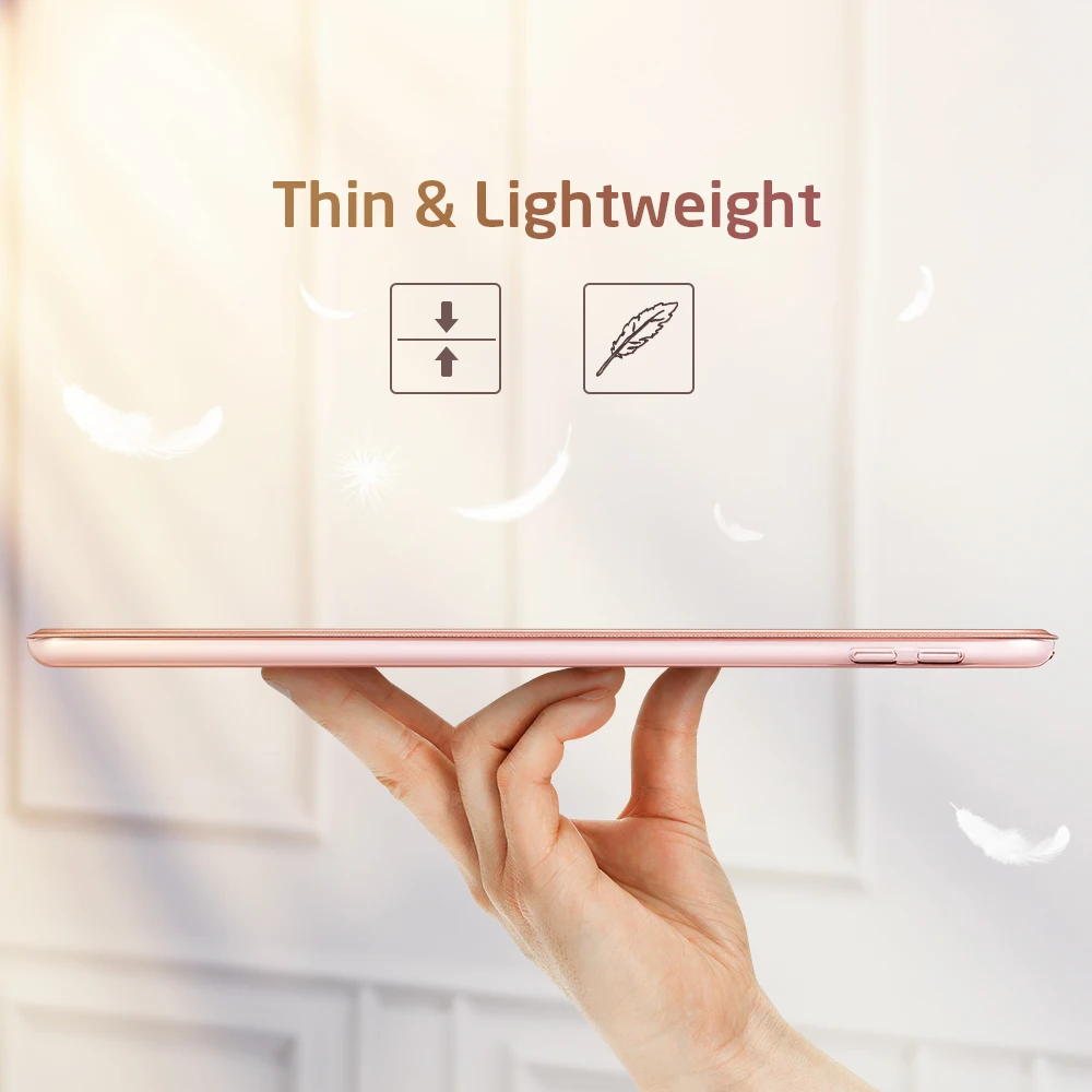 ESR чехол для iPad 7, Yippee, легкий Чехол-подставка для iPad 7th Gen 10,", Авто Режим сна/пробуждения, жесткая задняя крышка для iPad 7
