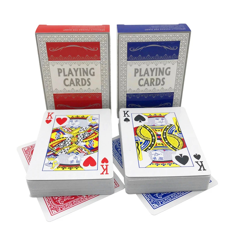 Высший сорт Texas Hold'em Baccarat бумажные карты для покера Клубная колода гладкие маленькие буквы игральные карты развлекательные настольные игры 63*88 мм