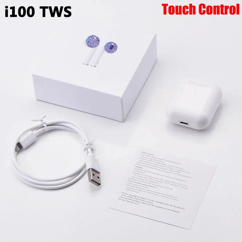 

Original i100 TWS PK i7s i9 i10 i12 i13 i14 i15 i20 i30 i60 i80 tws Touch Key Wireless Earphone Bluetooth 5.0 Headset Headphone