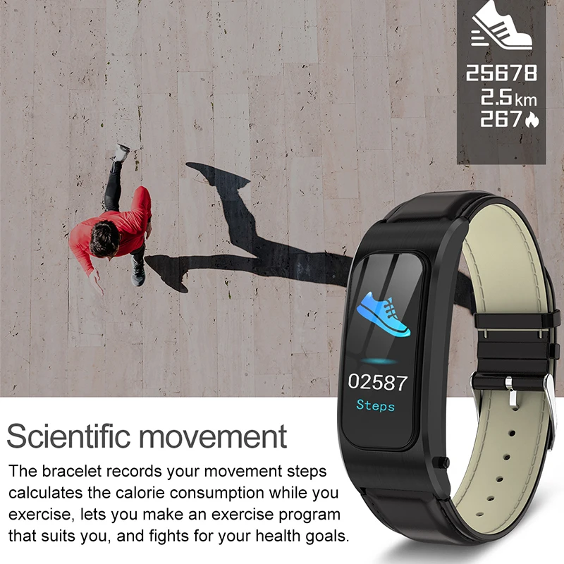 Bluetooth гарнитура браслет Смарт часы кровяное давление Smartwatch сердечного ритма часы фитнес трекер наручные смарт-браслет pk kr04 Смарт-часы Bluetooth наушники-браслет с кислородом крови умные часы входящий напоми