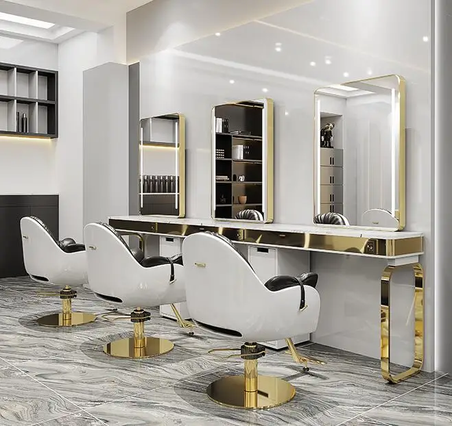 Glass fiber reinforced plastic barber's chair hair salon special lift hairdressing net red high-end hairdressing shop stool hair