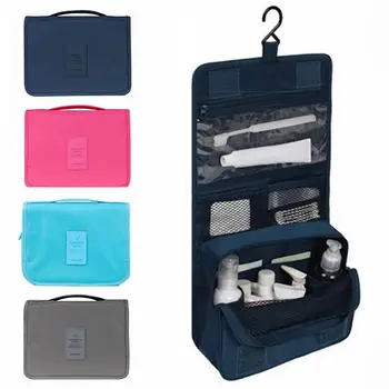 

Travel Packing Organizers Makeup Cosmetic Toiletry Case Wash Organizer Storage Pouch Hanging Bag Travel Accessories