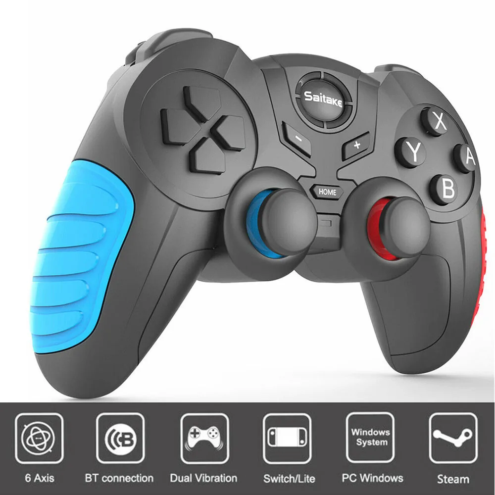 

Wireless Bluetooth Game Controller Joypad For NS Nintendo Switch Console Dual Vibration Gamepad Joystick For Switch Pro Gaming
