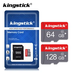 Carte mémoire Flash Micro SD TF de classe 10, 100% réelle, 128 go 32 go 64 go, adaptée aux smartphones, appareils photo numériques, tablettes, pda, MP3GPS 