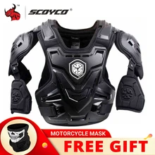 SCOYCO – gilet de protection dorsale pour moto, gilet de protection pour Motocross, veste de course, MX