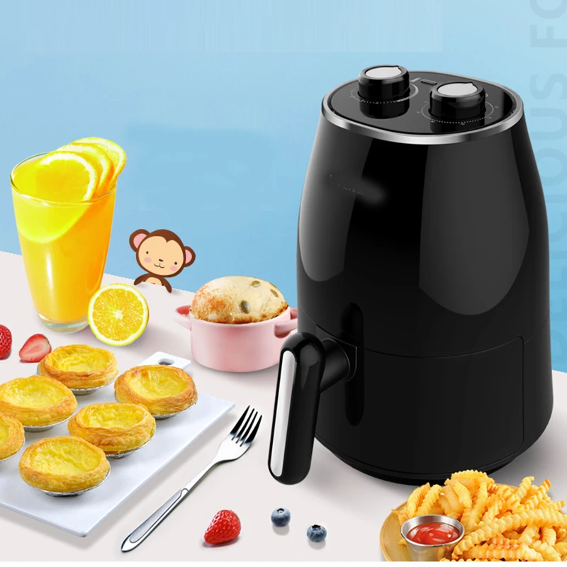 J1500B безмасляная воздушная фритюрница 1.5L электрическая фритюрницы для картофеля фри машина Shabu-shabu жареная курица домашняя автоматическая