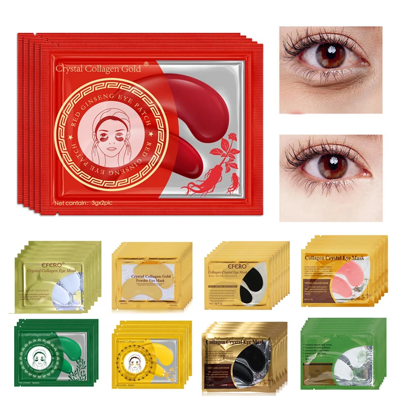 

15Pairs Crystal Collagen Eye Mask Eye Patches For Eye Dark Circles Remove Anti-Aging Wrinkle Eyes Masks Moisturizing Skin Care
