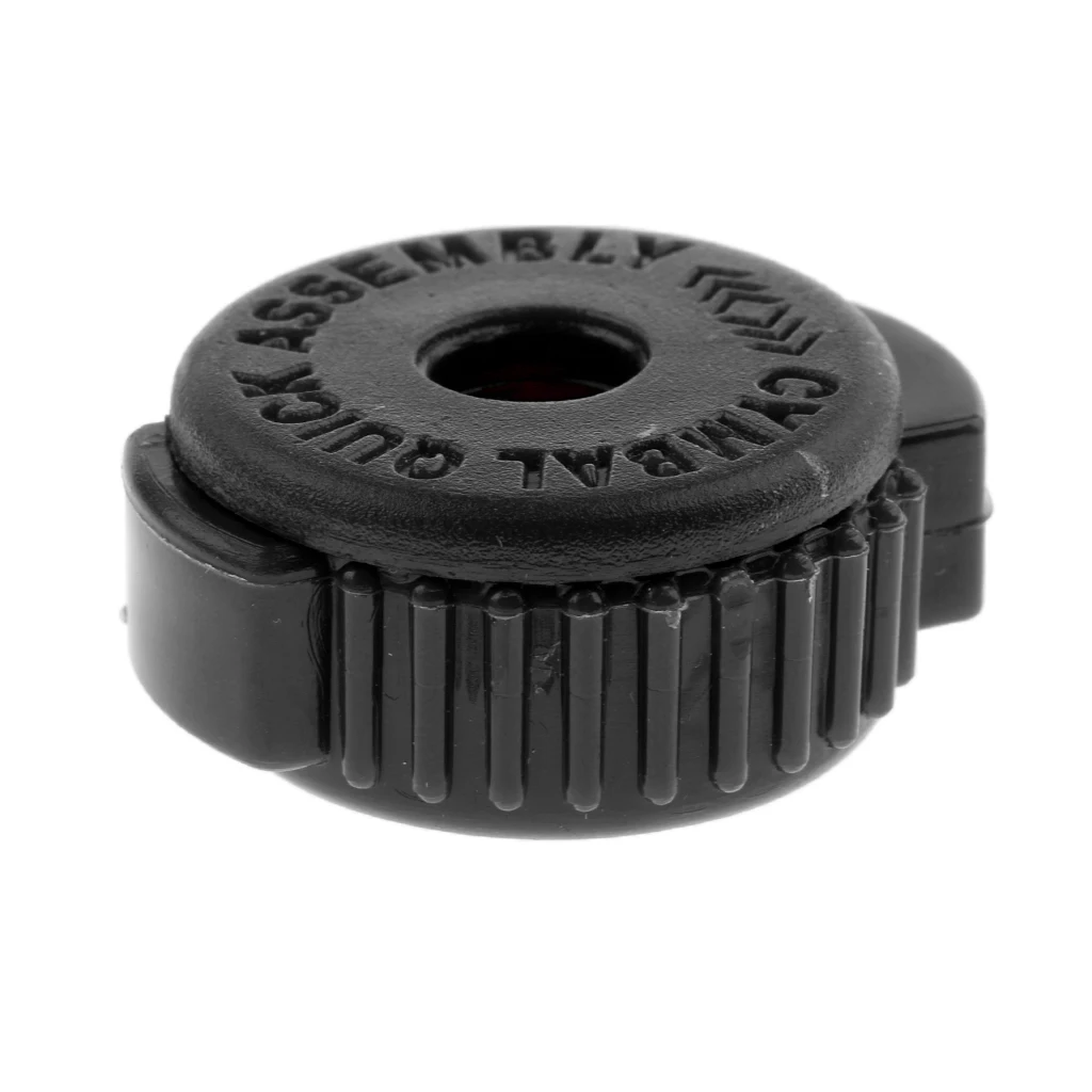 ABS Drum Set Cymbal Quick Assembly Mate Replacement Accessories Black