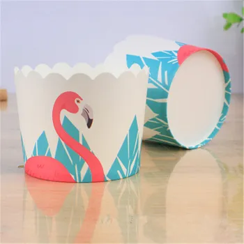 

Nordic Style Flamingo Muffin Cupcake Paper Cups Cupcake Liner Baking Muffin Cup Case Wedding Caissettes Cupcake Wrapper Paper