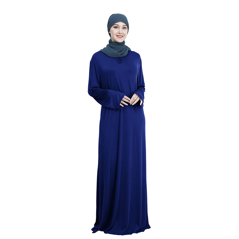 Abaya Дубайский мусульманский халат-кимоно, халат, халат, элегантный ислам, ic, Повседневная Арабская одежда, Caftan, турецкий ОАЭ, ислам, подарок - Цвет: blue 1