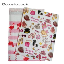 10PCS Poly Bubble Mailer Flamingo Design Fashion Trend Padded Envelopes Mailing bag self seal envelope Shipping bag