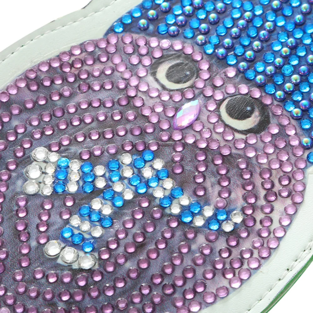 5D DIY Special Shaped Diamond Painting stickers Kit Wallet Dog Coin Purse Keychain Bag Pendants Christmas Gift