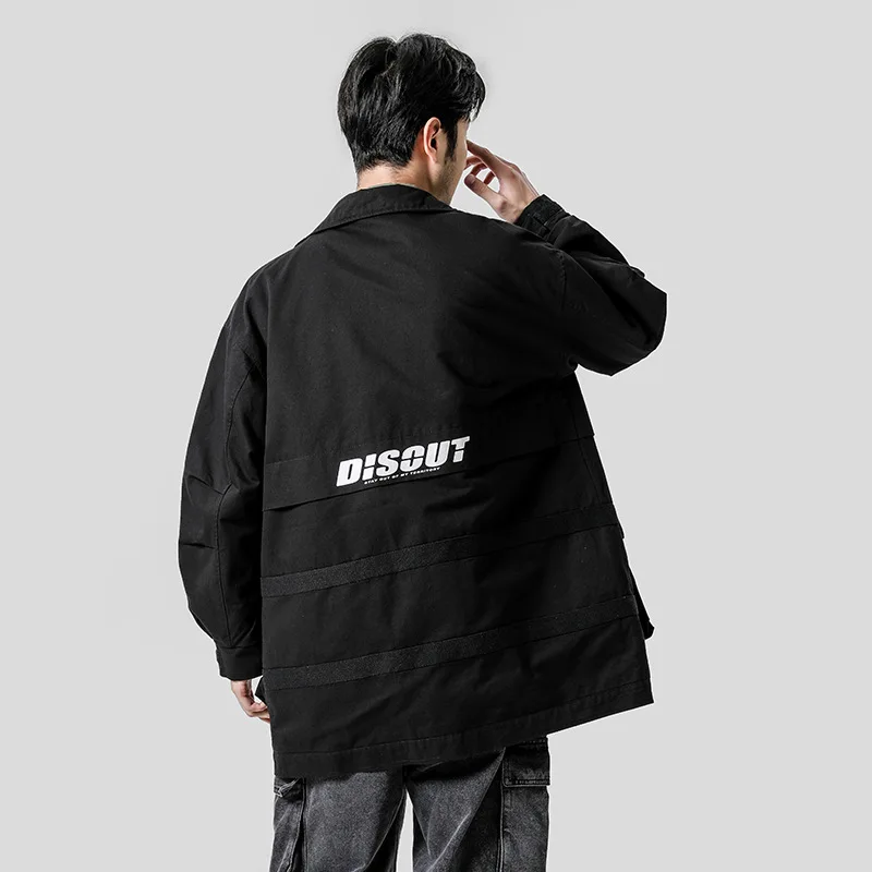 

City Where the Product 2019 Autumn Clothing New Style Men Mid-length Then Fight Fashion Trench Coat Coat