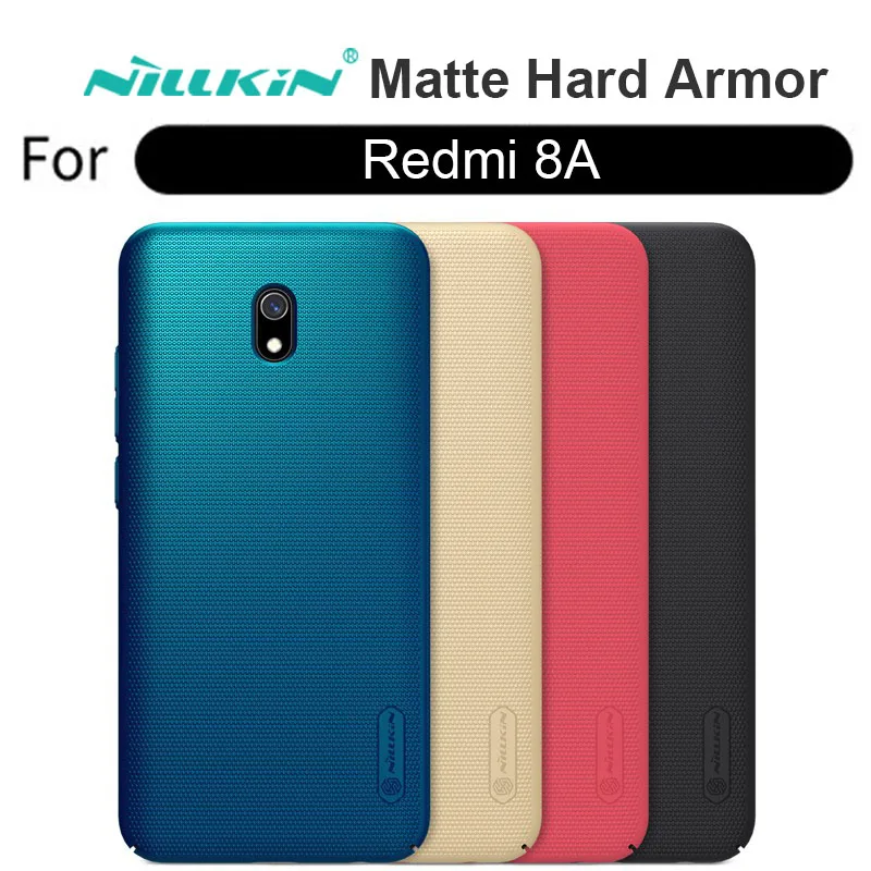 Жесткий Чехол для Redmi 8A противоударный чехол Nillkin Xiaomi мобильного телефона матовый