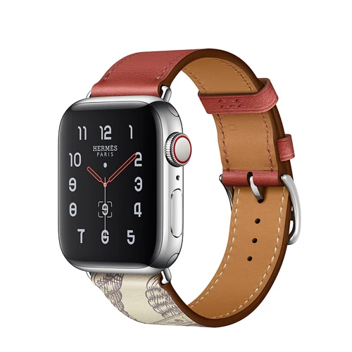 Ремешок для наручных часов Apple watch, ремешок 42 мм, 38 мм, версия в одиночку кожаный браслет, ремешок на запястье для наручных часов Iwatch серии 5/4/3/2/1 44 мм 40mmAccessories - Цвет ремешка: 23