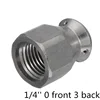 1/8 1/4 3/8 1/2 Female Thread High Pressure Washer Drain Cleaning Nozzle Sewer Cleaning Nozzle Sewer Cleaning Jetter Nozzle 3
