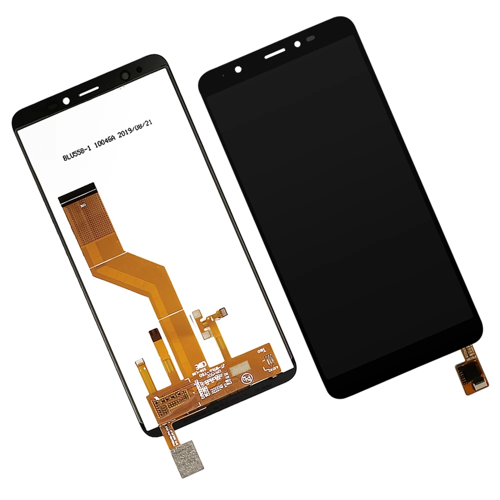 5,45 ''для Wiko Y60 ЖК-дисплей+ кодирующий преобразователь сенсорного экрана в сборе запасные части с инструментами и клеем для Wiko Y60