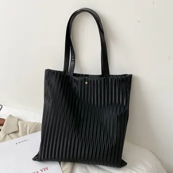

2020 new popular web celebrity big bag female fashion simple one-shoulder bag Korean version versatile large capacity tote bag
