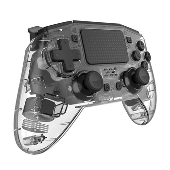 

Transparent Wireless Bluetooth Gaming Remote Controller Player Console Gamepad for PS4 Ergonomics Gamepad Joypad