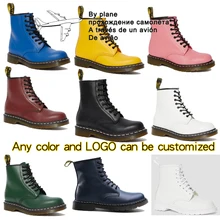 1460 leather casual shoes womens boots motorcycle shoes large shoes luxury shoes ankle boots Martens yellow boots