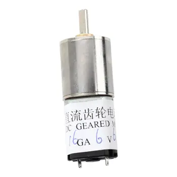 

6RPM DC 6V 0.45A High Torque Mini Electric Geared Gearbox Motor